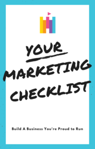 Front Cover of Your Marketing Rules Checklist