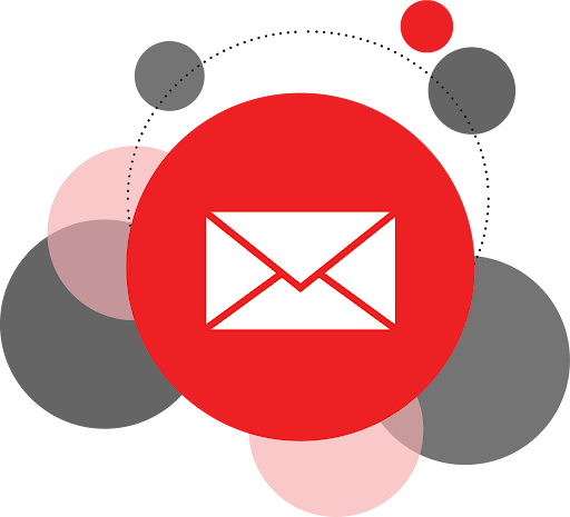 Email Optimisation An envelope orbited by circles