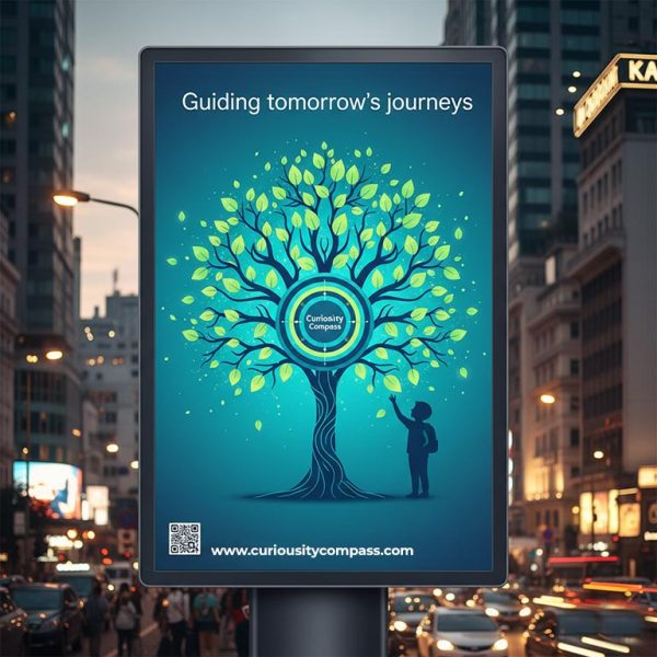 A digital OOH ad for ISV