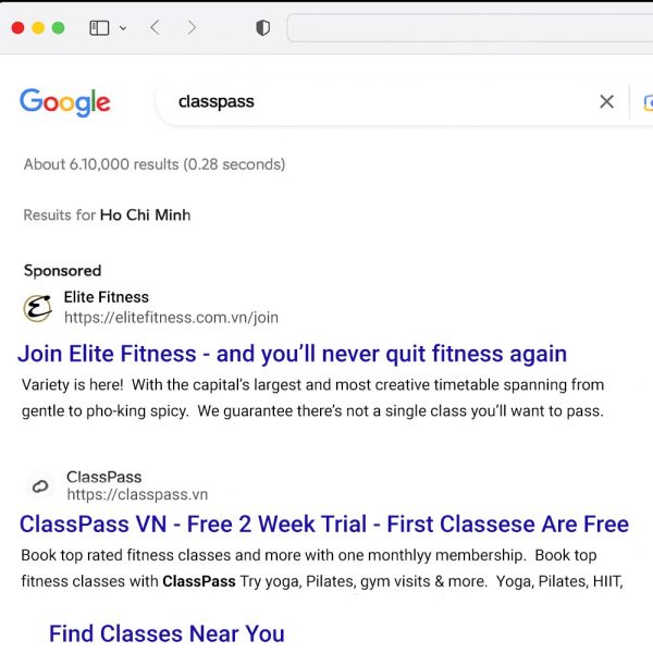 Google Ads SERP