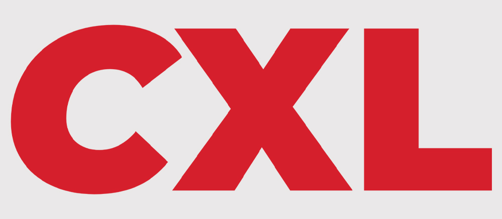 CXL Logo Red CXL's red text mark
